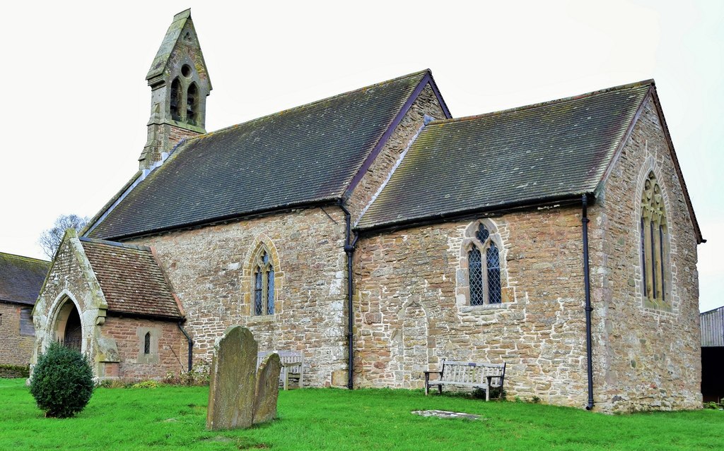 Exterior image of 618295  Holy Trinity, Wheathill