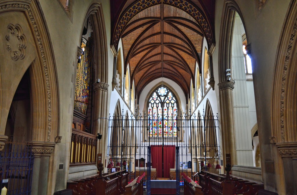 Interior image of 618421  St Michael & All Anges, Tenbury (looking West)