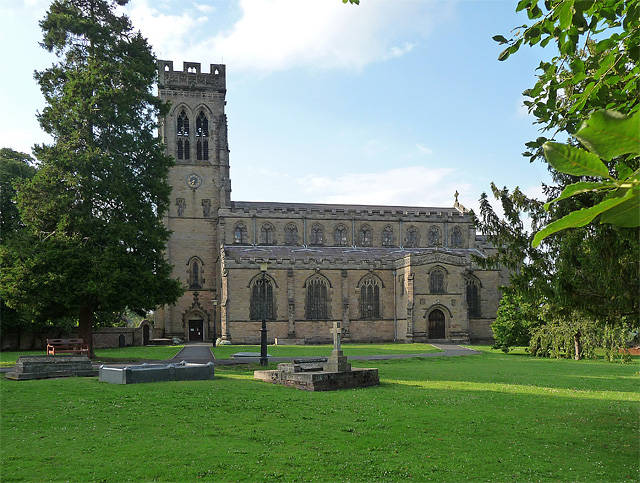 Exterior image of 618453 All Saints, Broseley