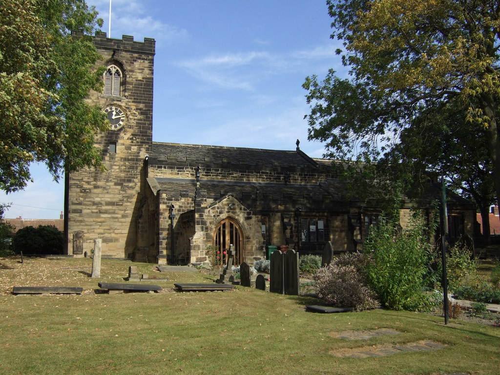 Exterior image of 646229 All Saints, Featherstone
