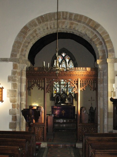 Interior image of 646475 All Saints, Pickhill