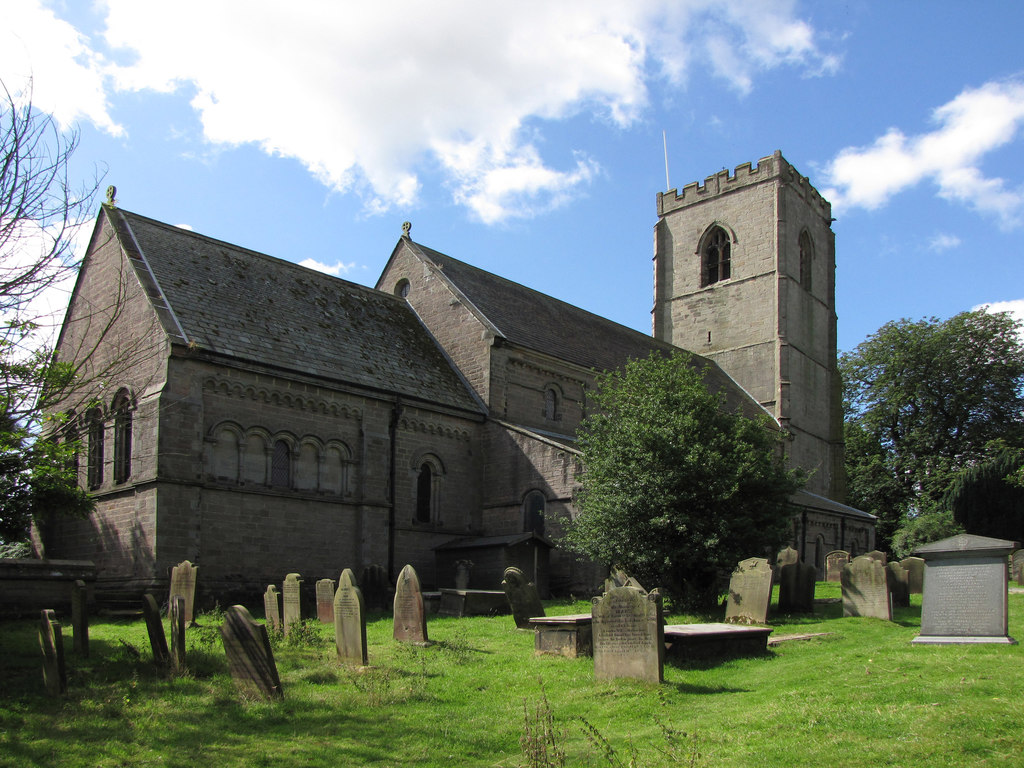 Exterior image of 646555 All Saints, Spofforth