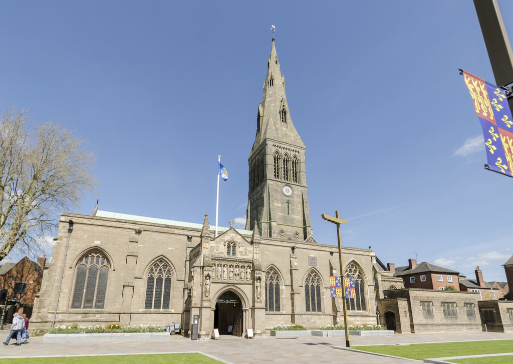Exterior image of 619001 Leicester Cathedral