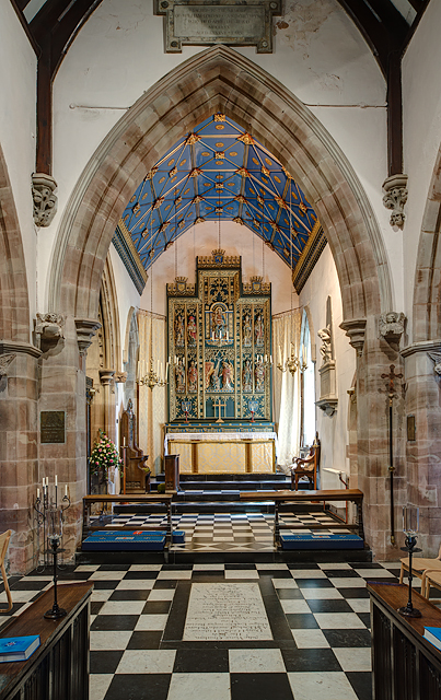 Interior image of 620267 St John the Baptist, Ashley - chancel