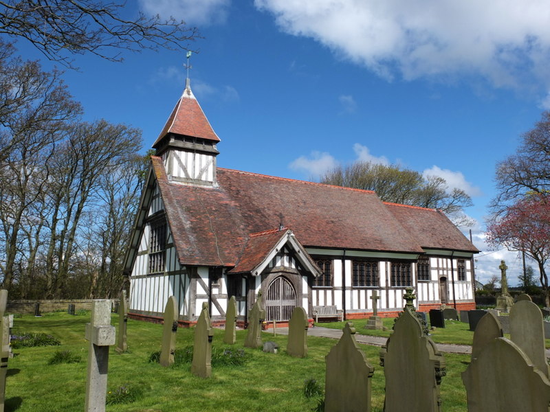 Exterior image of 622122 St Michael and All Angels, Great Altcar