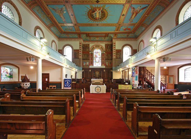 Interior image of 623107 St John the Baptist, Hoxton, London