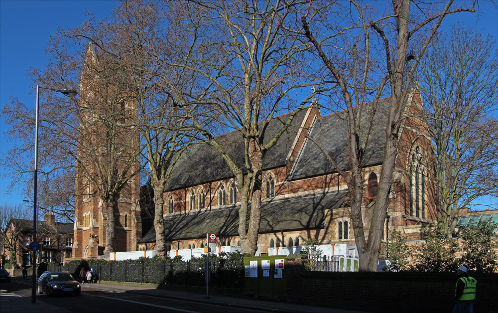 Exterior image of 623196  St John the Evangelist, Hammersmith, London