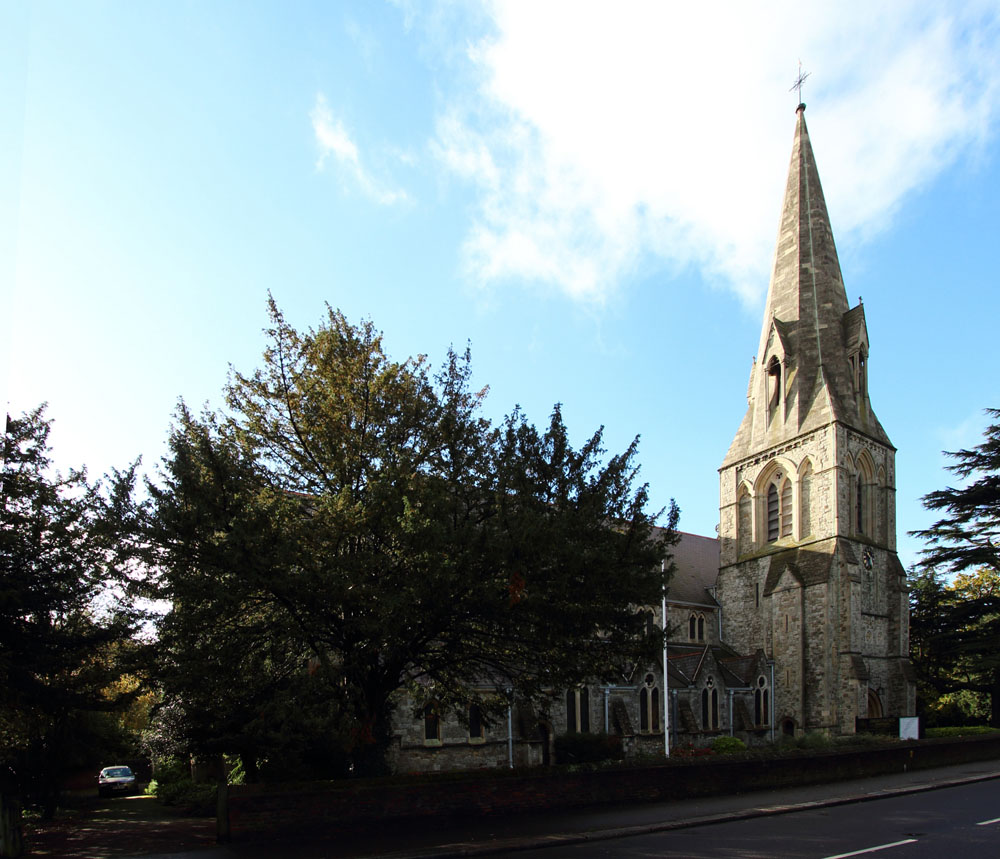 Exterior image of 623352  Christ Church Southgate , London