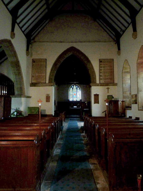 Interior image of 625186  St Mary, Lesbury