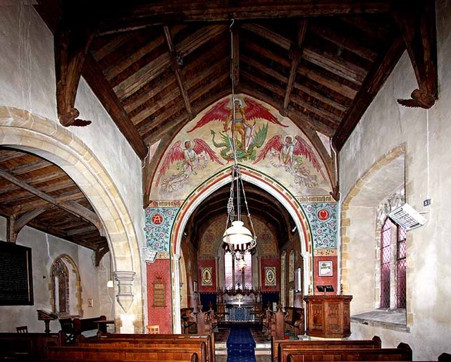 Interior image of 626261 Great Moulton, St Michael.