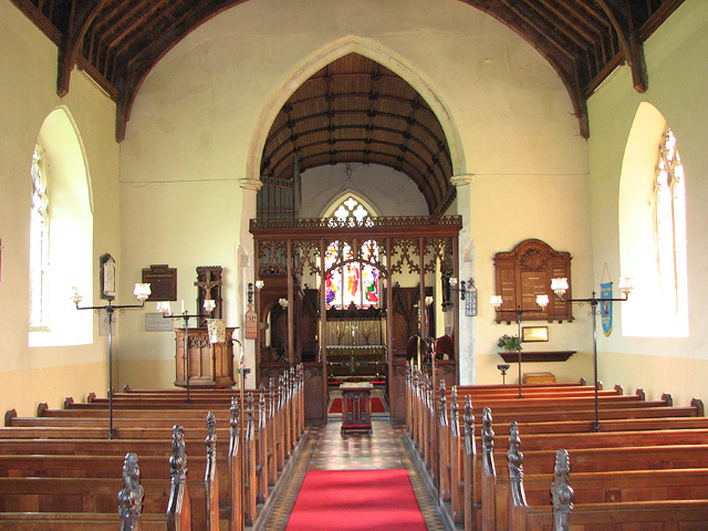 Interior image of 626288  Honingham, St Andrew