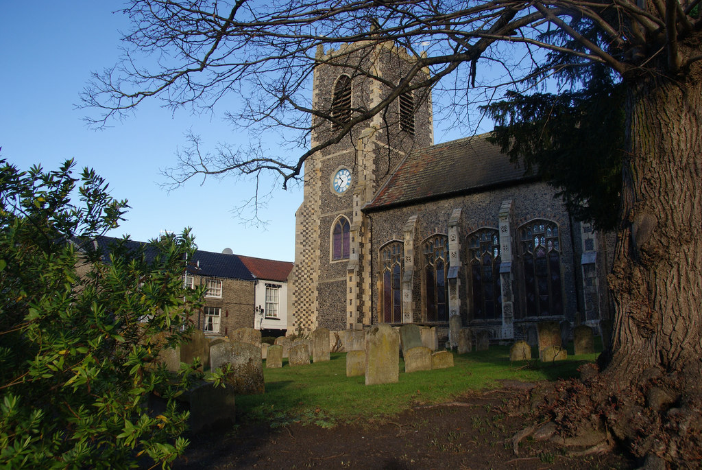 Exterior image of  St Peter, Thetford