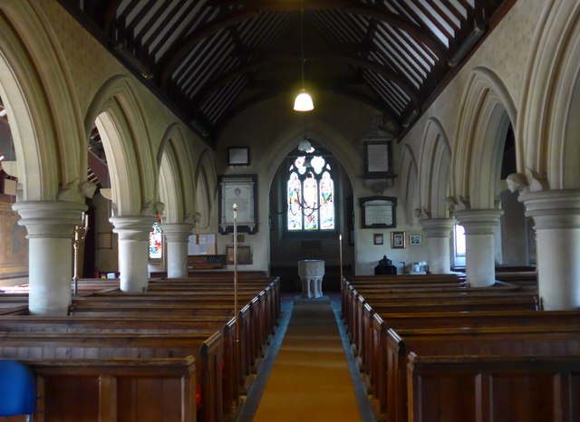 Interior image of 627343 St Mary, Beenham Valence - viewing West