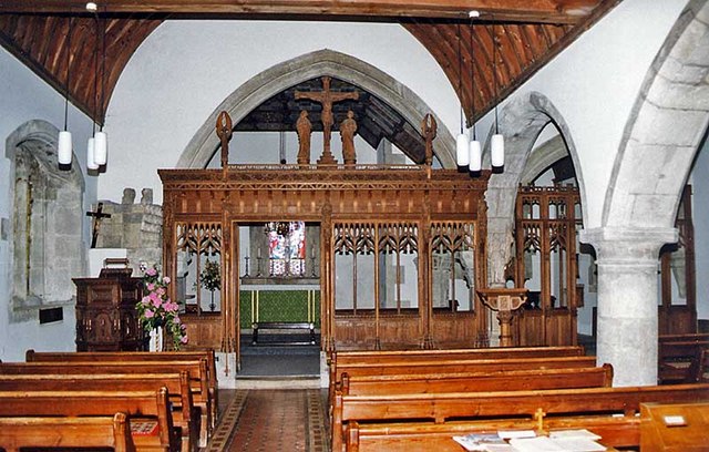 Interior image of 629153  St Mary & St Rhadegund, Whitwell