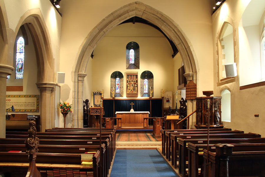 Interior image of 631160 St Margaret of Antioch, Barming