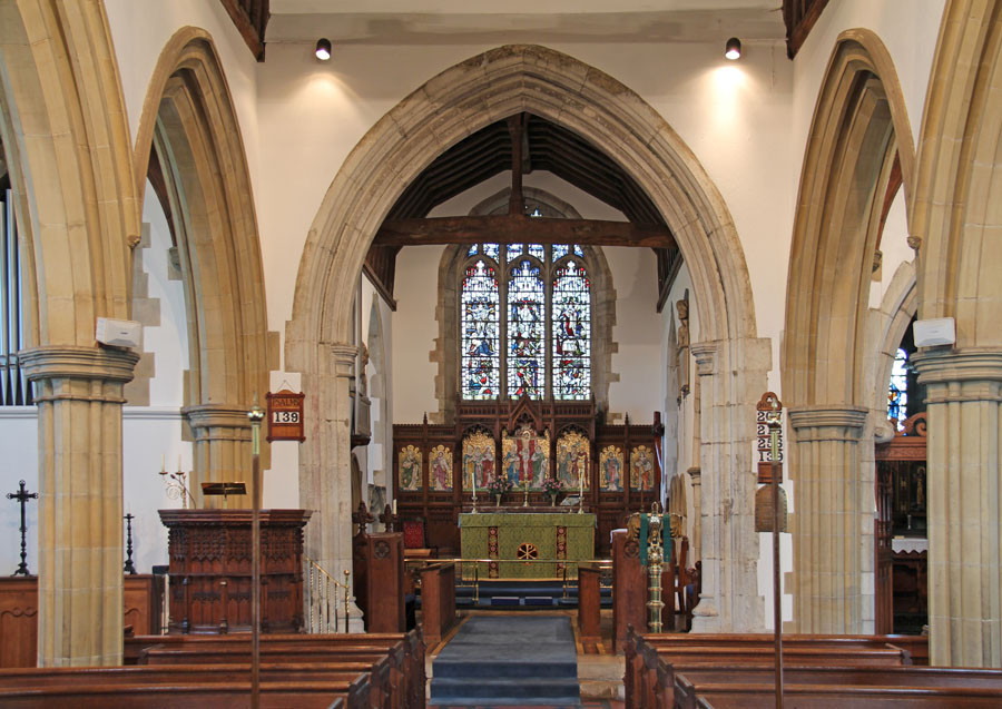 Interior image of 631165 St Mary, East Farleigh