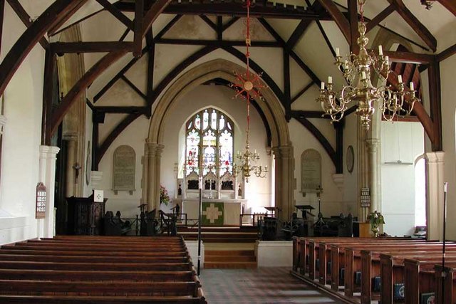 Interior image of 631215  Plaxtol Church