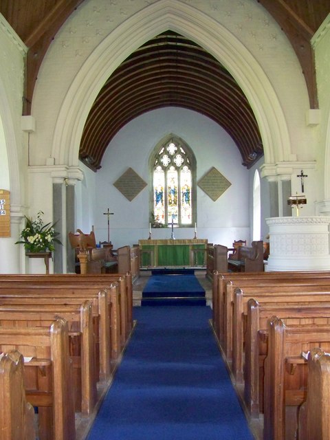 Interior image of 634213  St Mary, Sixpenny Handley