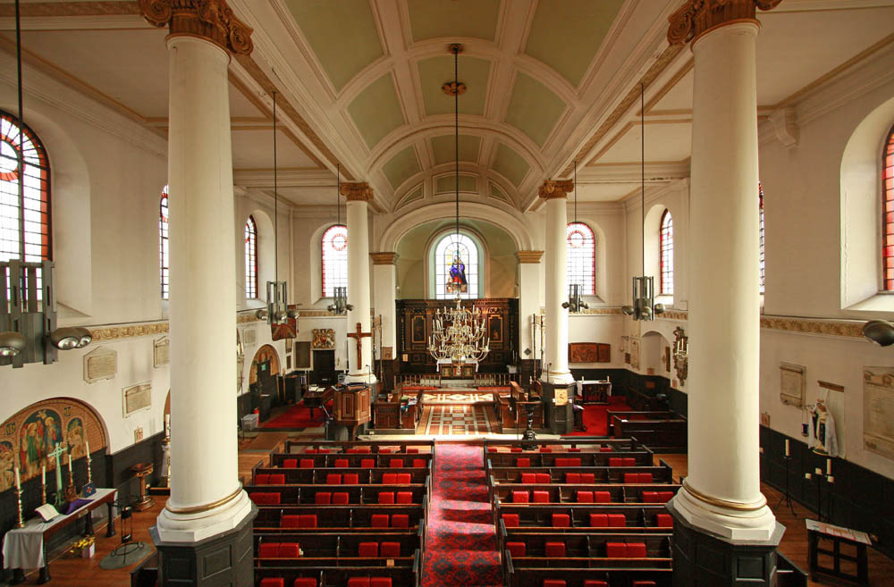 Interior image of 637009 St Mary w All Saints, Rotherhithe.