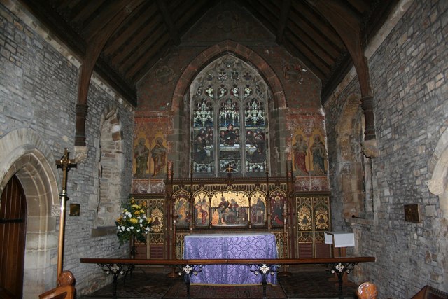 Interior image of 638069  St George, North & South Clifton - chancel
