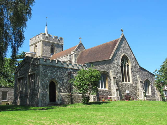 Exterior image of 632046 All Saints, Kings Langley