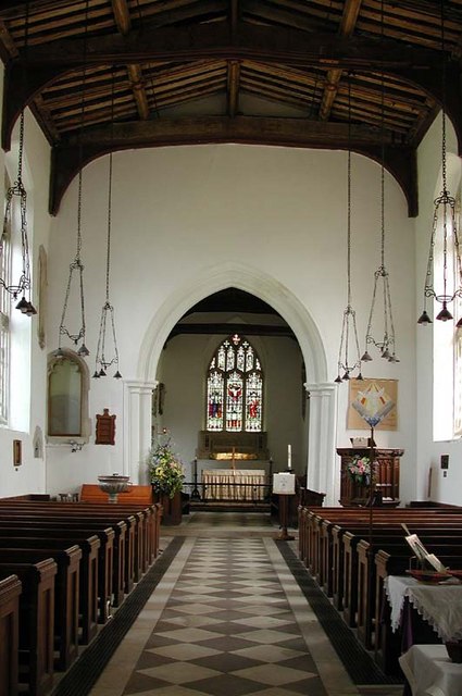 Interior image of 632090 St John the Baptist, Cottered w Broadfield