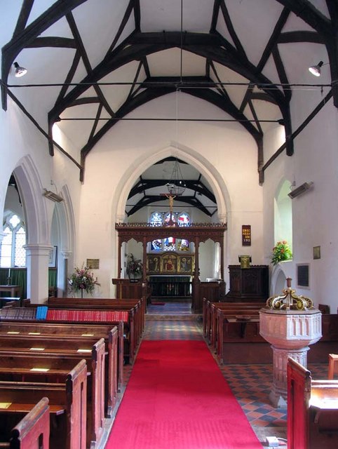 Interior image of 632213  All Saints, Datchworth