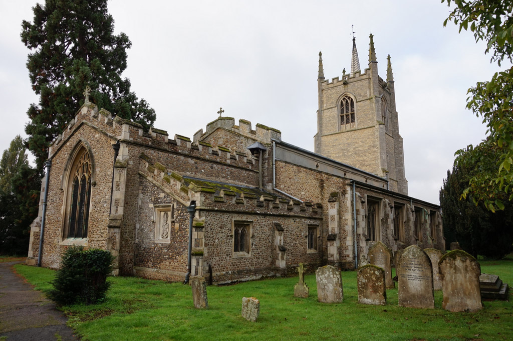 Exterior image of 632290 All Saints, Great Barford