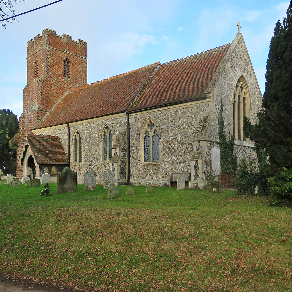 Exterior image of 633038  All Saints, Hemley