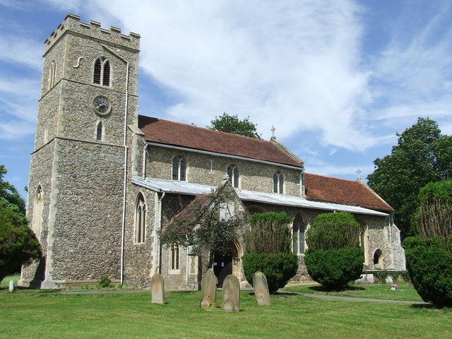 Exterior image of 633113  All Saints, Sproughton