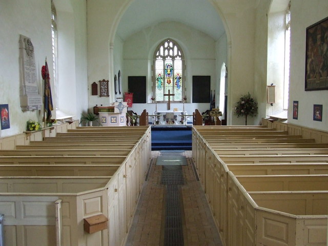 Interior image of 633167 St. Michael and All Angels, Tunstall