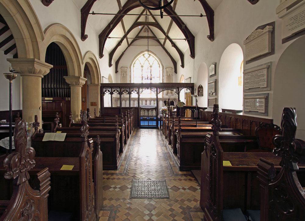 Interior image of 633329  St Peter, Nowton