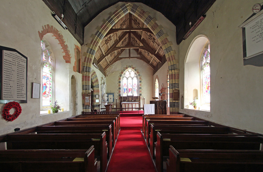 Interior image of 633405 All Saints, Stuston.