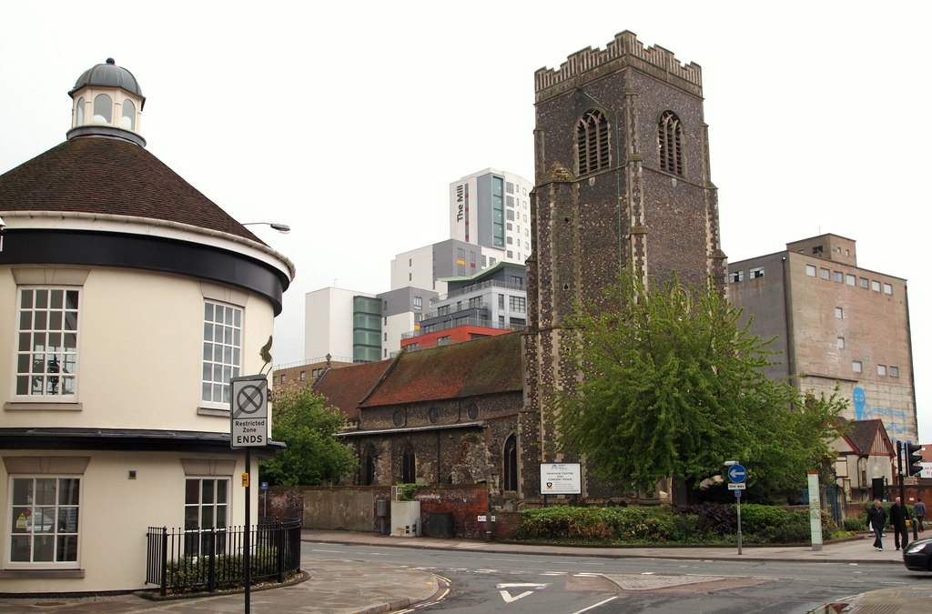 Exterior image of St Peter's by the Waterfront, Ipswich