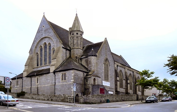 Exterior image of 639022 All Saints, Falmouth