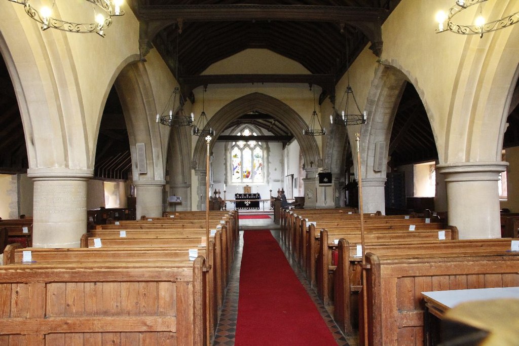 Interior image of 641301 St Peter & St Paul, Somborne w Ashley