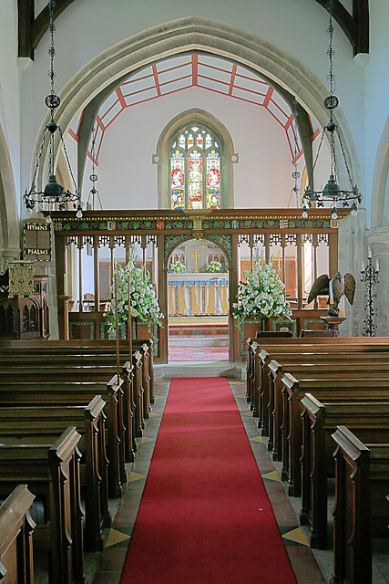 Interior image of 641349 St Stephen, Sparsholt