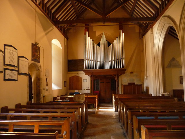 Interior image of 641368 Holy Trinity, Wonston - viewing West