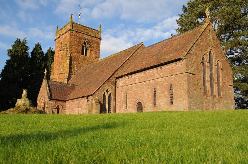 Exterior image of 642060 All Saints, Shelsley Beauchamp