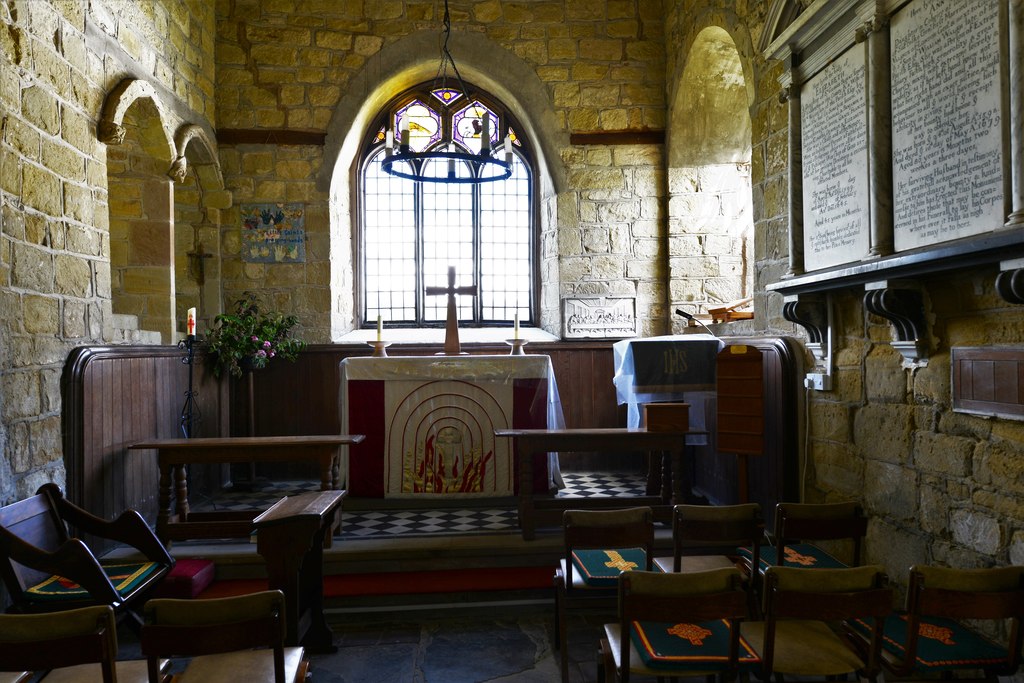 Interior image of 642260  St. Michael, Abberley - chancel