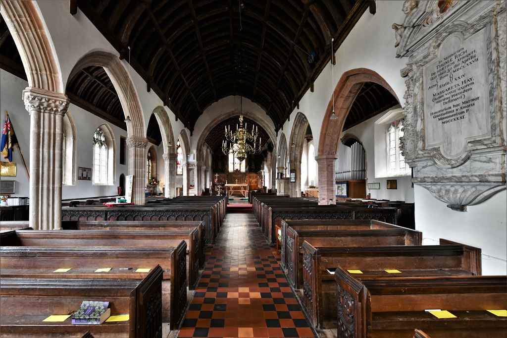 Interior image of 601534 The Blessed Virgin Mary, Stogumber