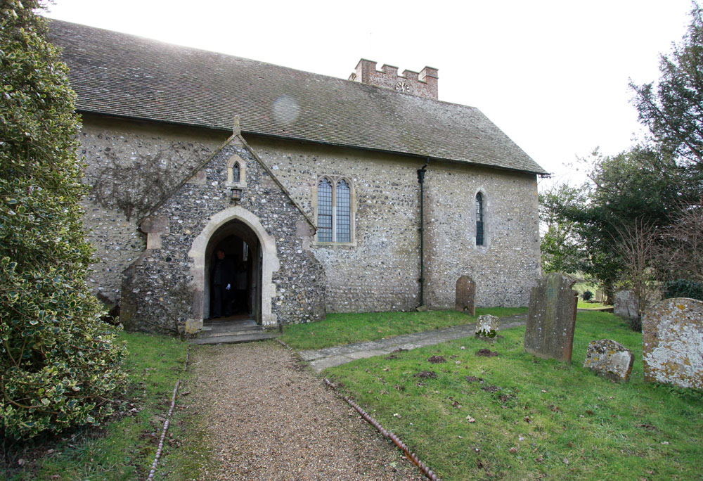 Exterior image of 606040 All Saints, Petham