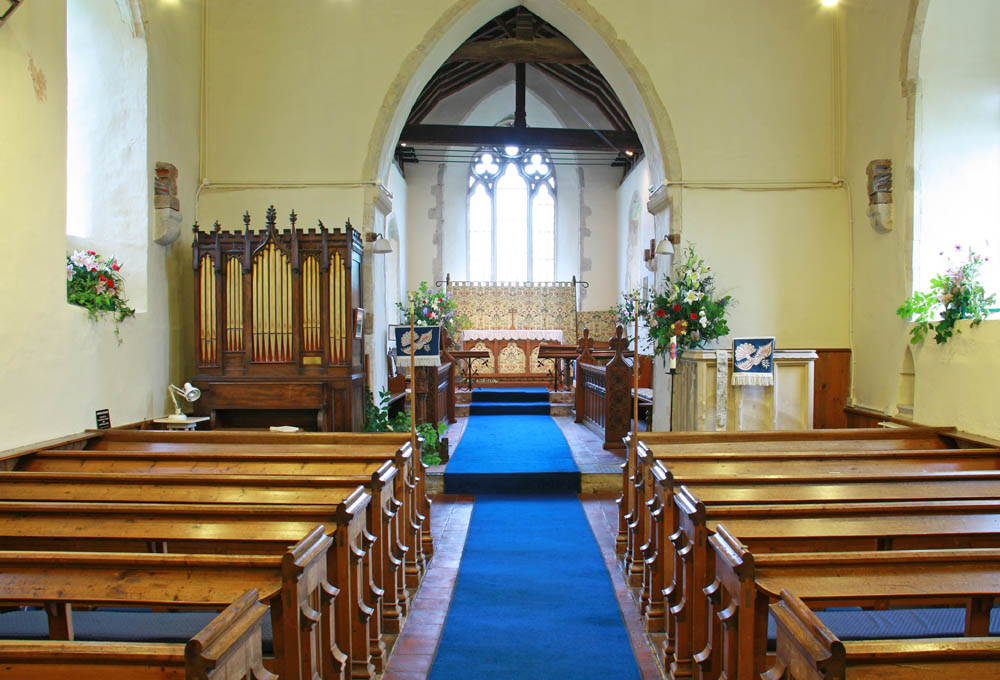 Interior image of 606110 St Mary & St Radegund, Postling