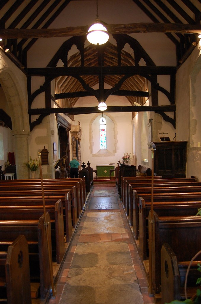 Interior image of 606208  St Mary, Hinxhill