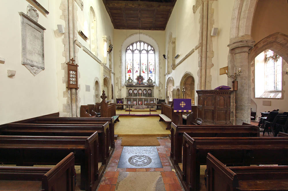 Interior image of 606251 St Mary the Blessed Virgin, Brabourne