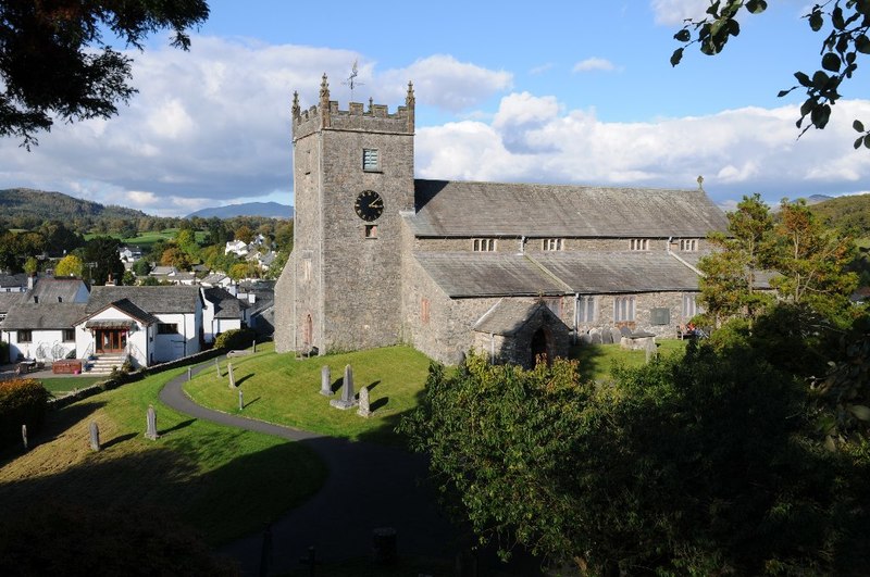 Exterior image of 607252  St Michael and All Angels, Hawkshead