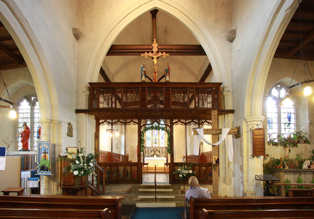 Interior image of 608309 St Mary the Virgin, South Benfleet.