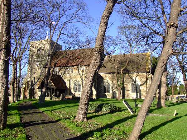 Exterior image of 608309 St Mary the Virgin, South Benfleet