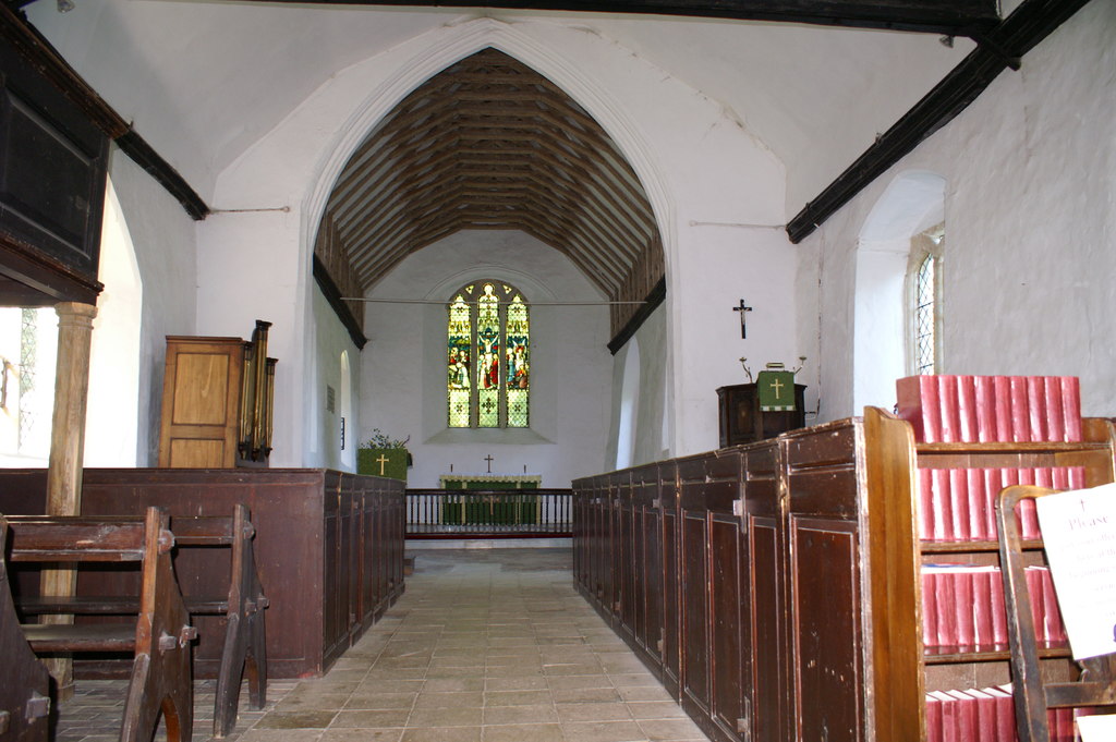 Interior image of 608394  St Ethelbert & All Saints, Belchamp Otten