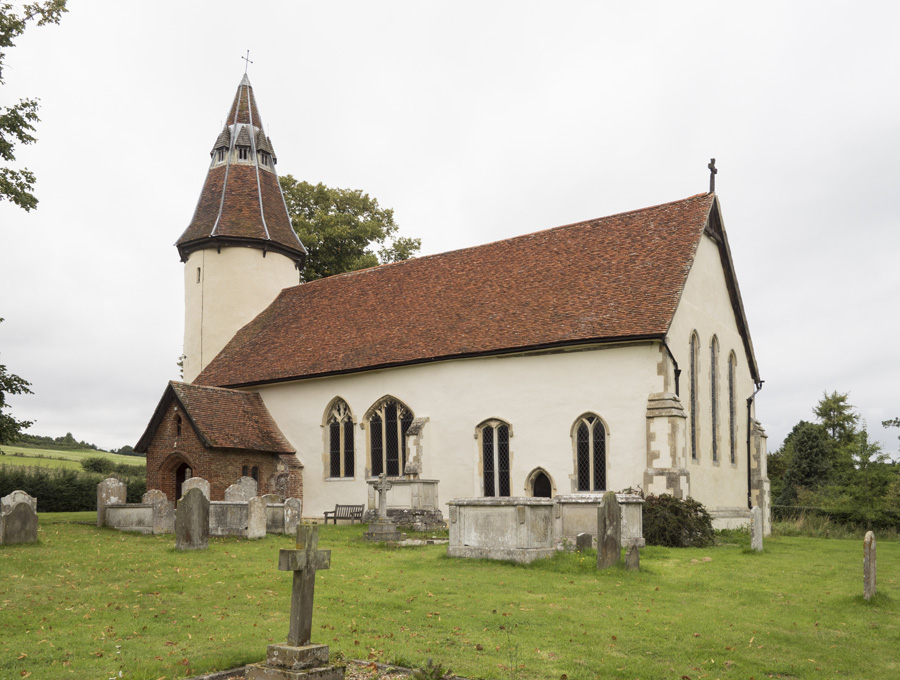 Exterior image of 608407 Holy Innocents, Lamarsh